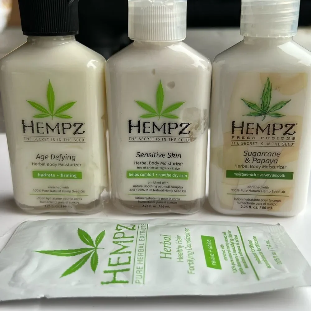 Hempz body moisturizer 4 Piece Bundle, NEW